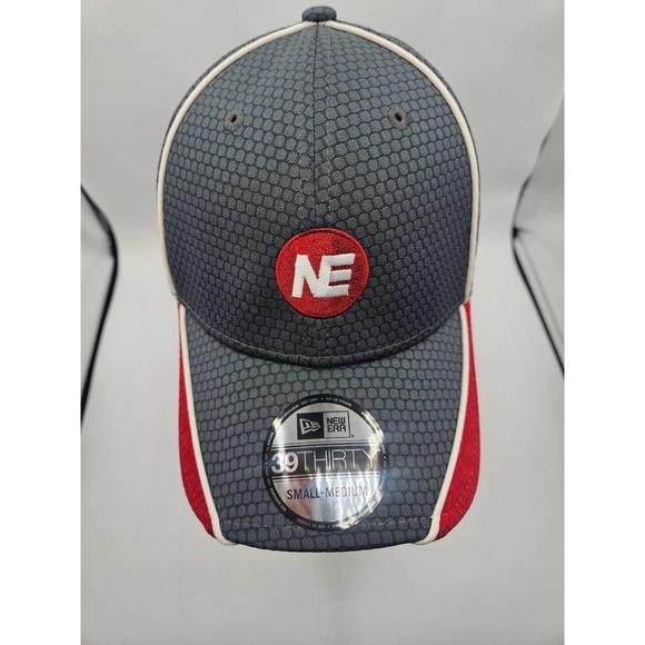 New Era 39 Thirty Mens Baseball Cap Small-medium Nwt Gray Red - Picture 2 of 7